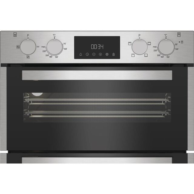 Hotpoint DUH 12D1 IX Electric Built-Under Double Oven - Stainless Steel