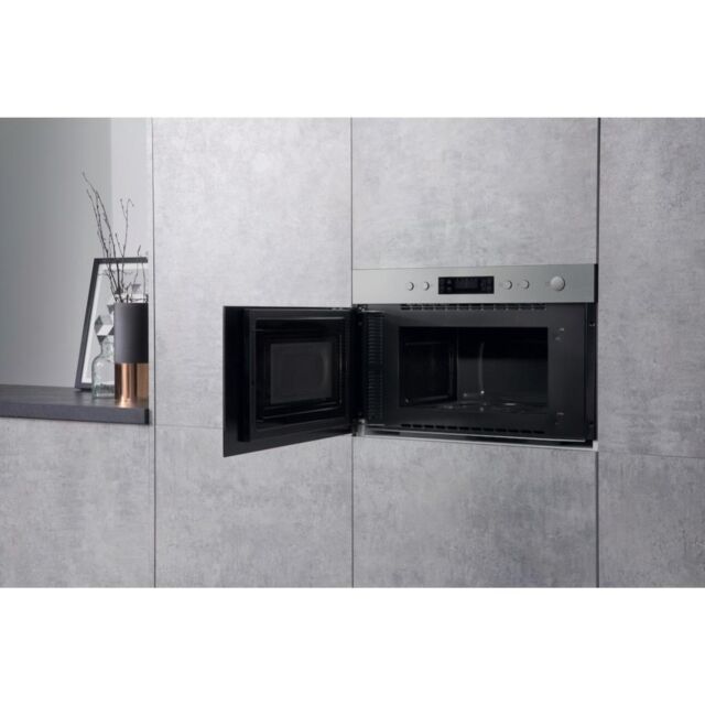 Hotpoint MN 314 IX H Built-In Microwave - Stainless Steel