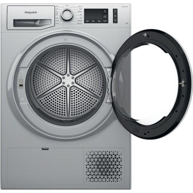 Hotpoint CreaseCare Heat Pump Tumble Dryer - Silver - 8kg - A++ Rated - NT M11 82SSK UK
