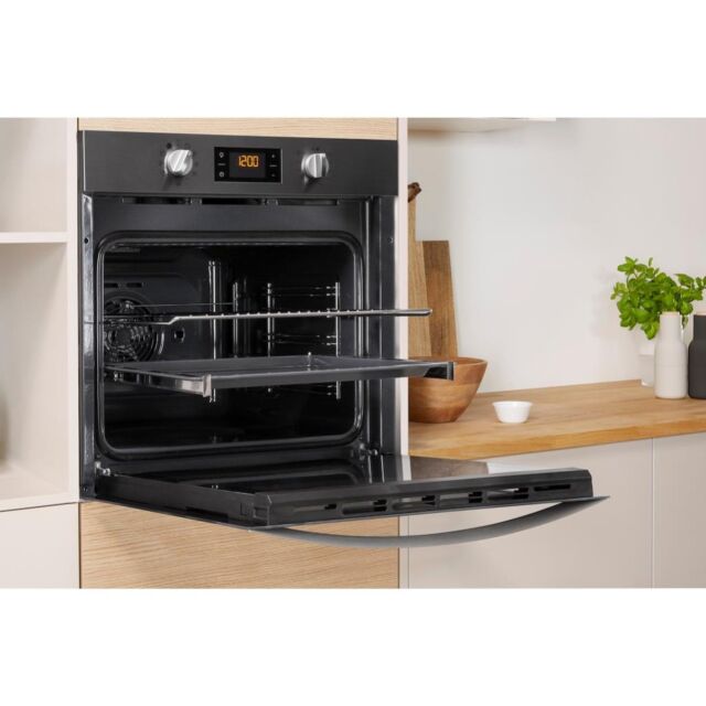 Indesit IFW 3841 P IX UK Electric Single Built-In Oven - Stainless Steel