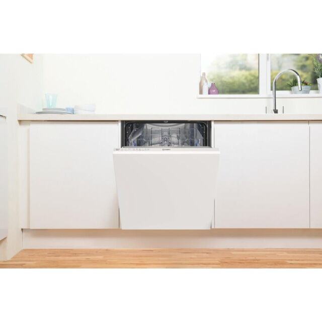 Indesit DIE 2B19 UK Ecotime Integrated Dishwasher - White