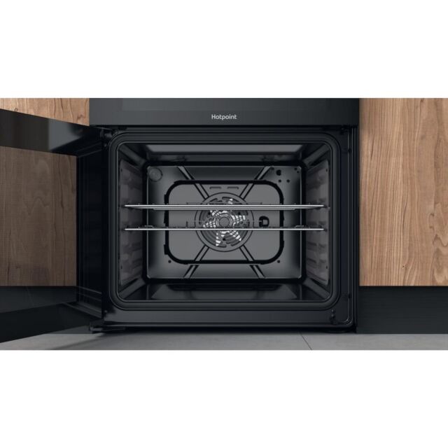 Hotpoint HDM67G9C2CB/UK Double Cooker - Black