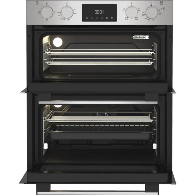 Hotpoint DUH 12D1 IX Electric Built-Under Double Oven - Stainless Steel