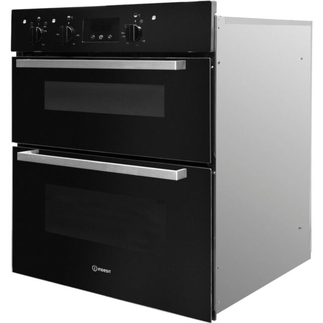 Indesit Aria IDU 6340 BL Electric Built-Under Oven - Black