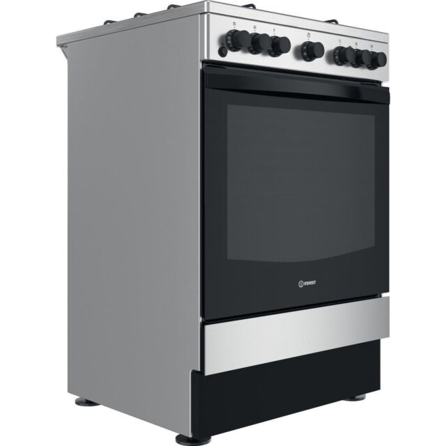 Indesit IS67G5PHX/UK Freestanding 60cm Dual Fuel Cooker