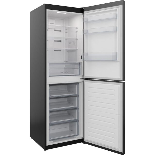 Indesit INFC850TI1K1 Freestanding Fridge Freezer - Black