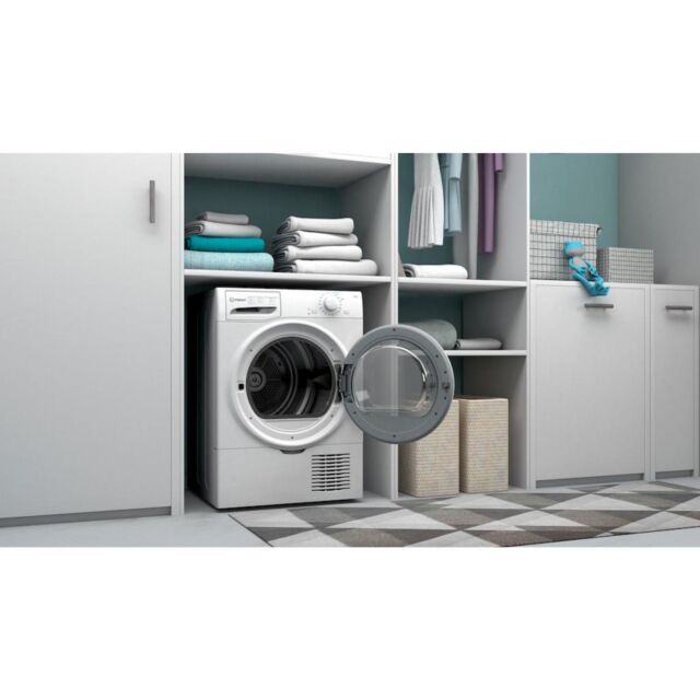 Indesit I2 D81W UK Condenser Tumble Dryer - White