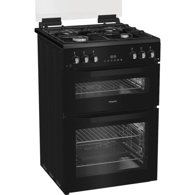Hotpoint HDG6GDCB1 Freestanding 60cm Gas Cooker