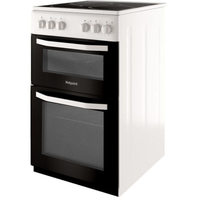 Hotpoint HD5V92KCW/UK Cooker - White