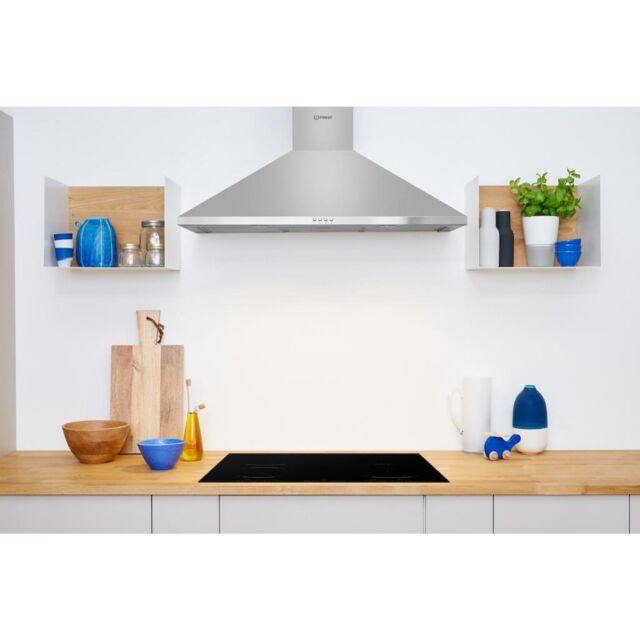 Indesit IHPC 9.5 LM X Cooker Hood - Silver