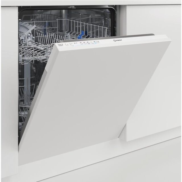 Indesit DIE 2B19 UK Ecotime Integrated Dishwasher - White