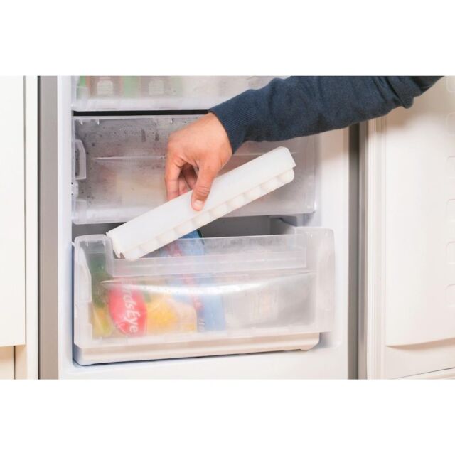 Indesit IBD 5515 B 1 Fridge Freezer - Silver