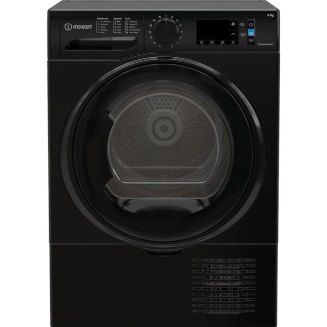 Indesit I3 D81B UK Condenser Tumble Dryer - Black