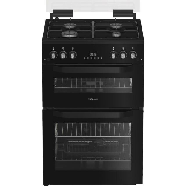 Hotpoint HDG6GDCB1 Freestanding 60cm Gas Cooker
