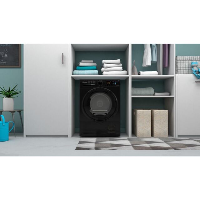 Indesit I3 D81B UK Condenser Tumble Dryer - Black