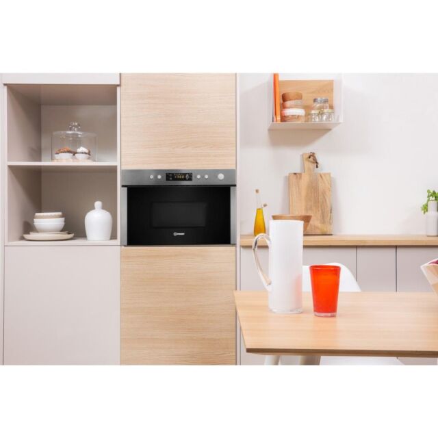 Indesit MWI 5213 IX Built-In Microwave in Stainless Steel