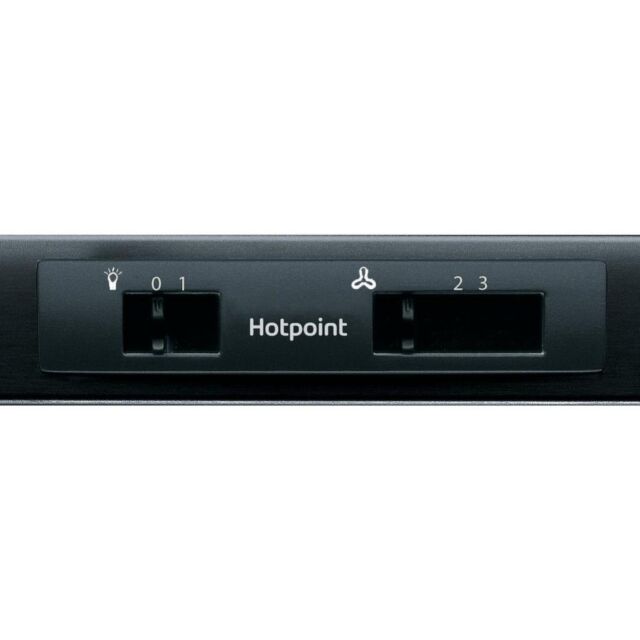 Hotpoint PSLMO 65F LS K Cooker Hood - Black