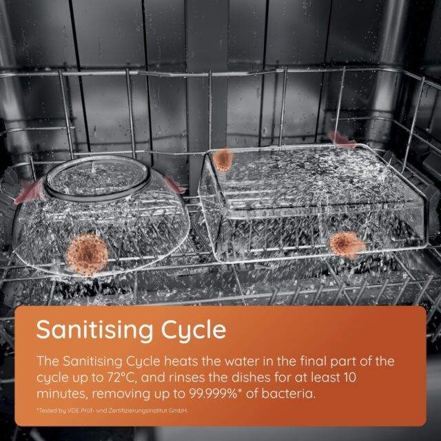 Hotpoint HFC 3C26 WC X UK Dishwasher - Inox