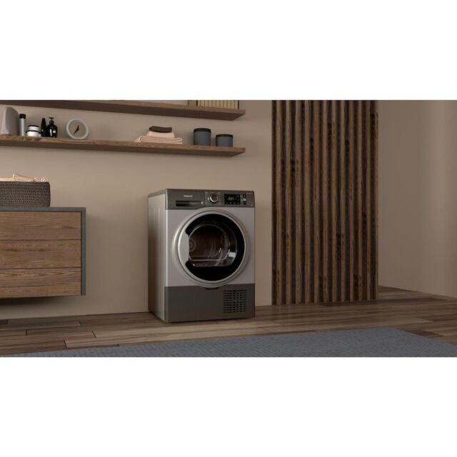 Hotpoint H3 D81GS UK Condenser Tumble Dryer - Graphite