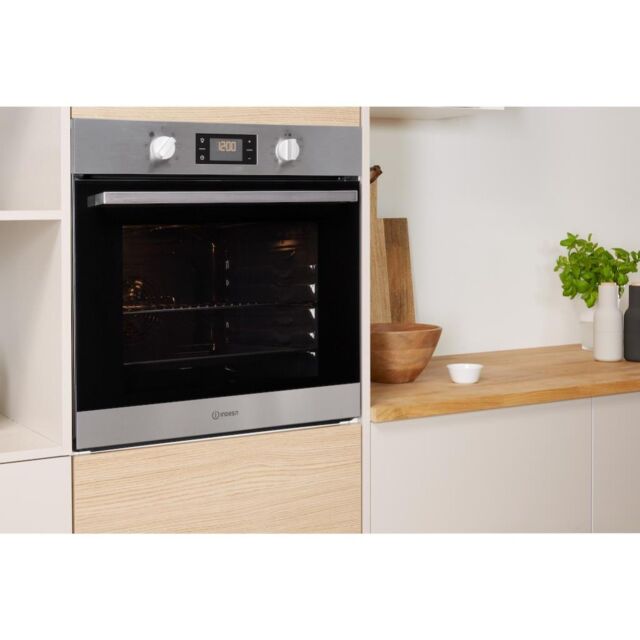 Indesit IFW 6340 IX UK Electric Single Built-In Oven - Stainless Steel