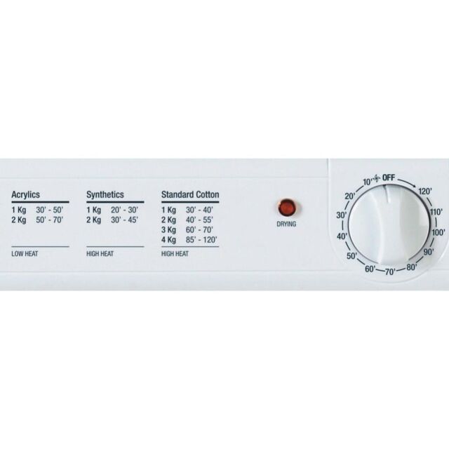 Hotpoint NV4D 01 P (UK) Vented Tumble Dryer - White