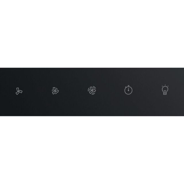 Hotpoint PHVP 62F LT K Cooker Hood - Black