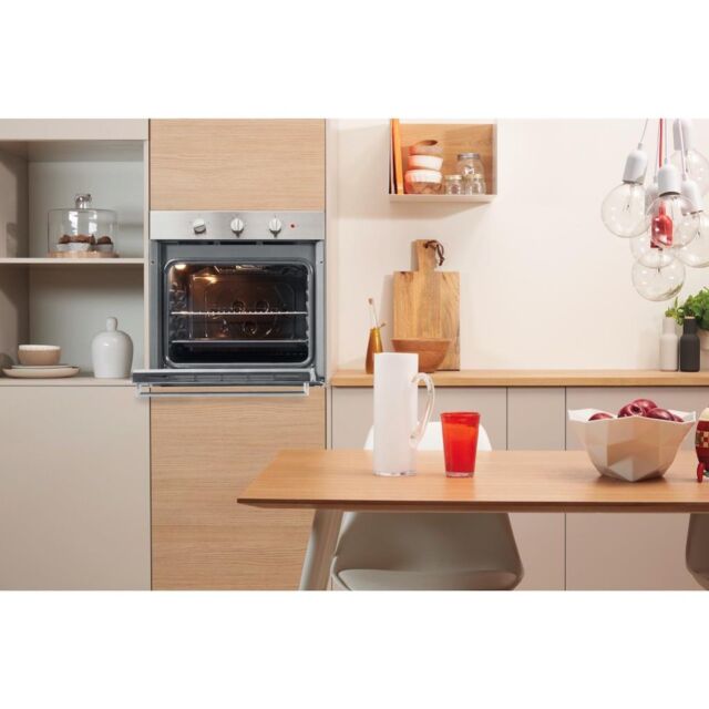 Indesit IFW 6230 IX UK Electric Single Built-In Oven - Stainless Steel
