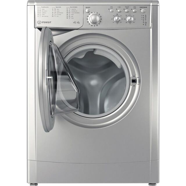 Indesit IWDC 65125 S UK N Ecotime Washer Dryer - Silver