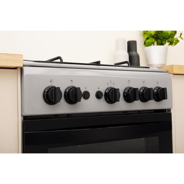 Indesit IS5G1PMSS/UK Cooker - Silver