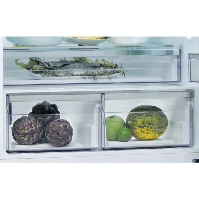 Hotpoint  H84BE 72 XO3 UK 2 Fridge Freezer - Inox