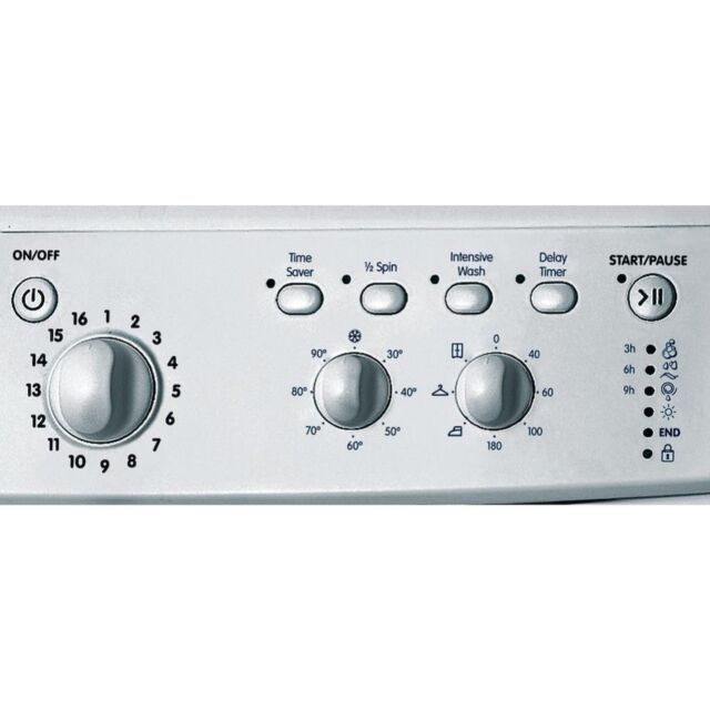 Indesit IWDC 65125 S UK N Ecotime Washer Dryer - Silver