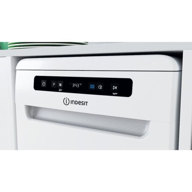 Indesit DSFO 3T224 Z UK N Slimline Dishwasher - White
