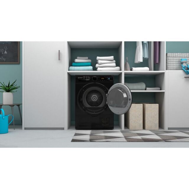 Indesit I3 D81B UK Condenser Tumble Dryer - Black