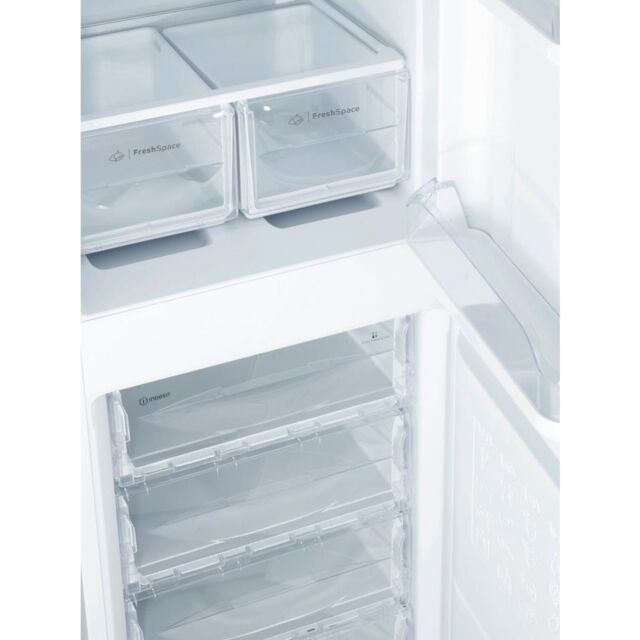 Indesit IBD 5517 S UK 1 Fridge Freezer - Silver