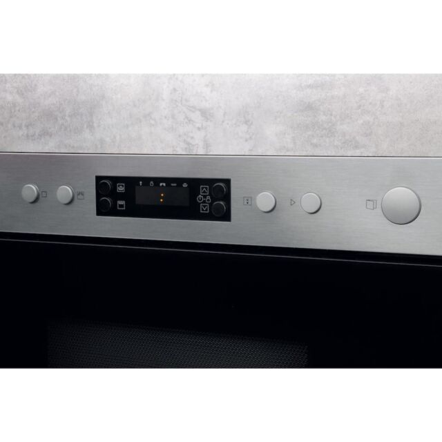 Hotpoint MN 314 IX H Built-In Microwave - Stainless Steel