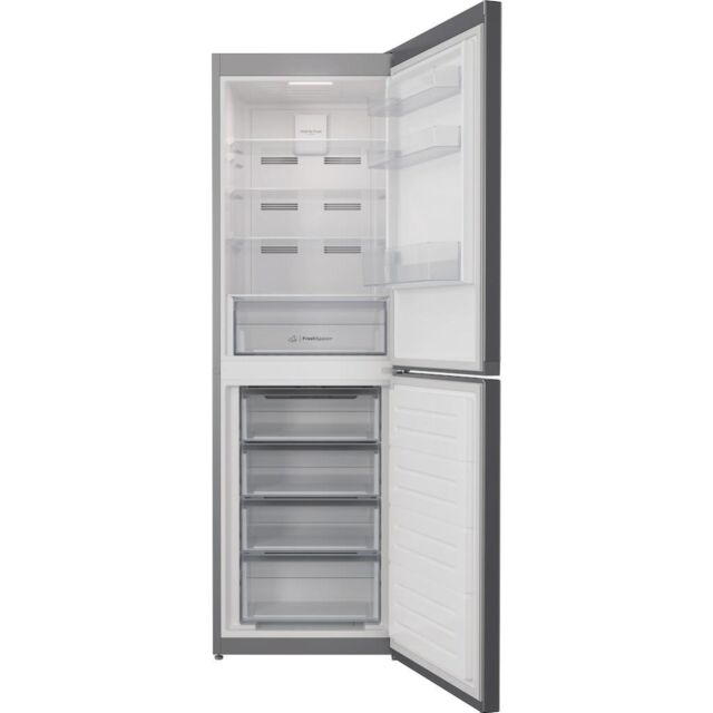 Indesit IBTNF 60182 S AQUA UK Freestanding Fridge Freezer