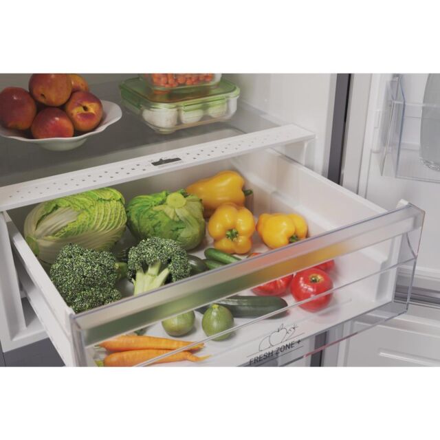 Hotpoint HTFC850TI1X1 Freestanding Fridge Freezer - Inox