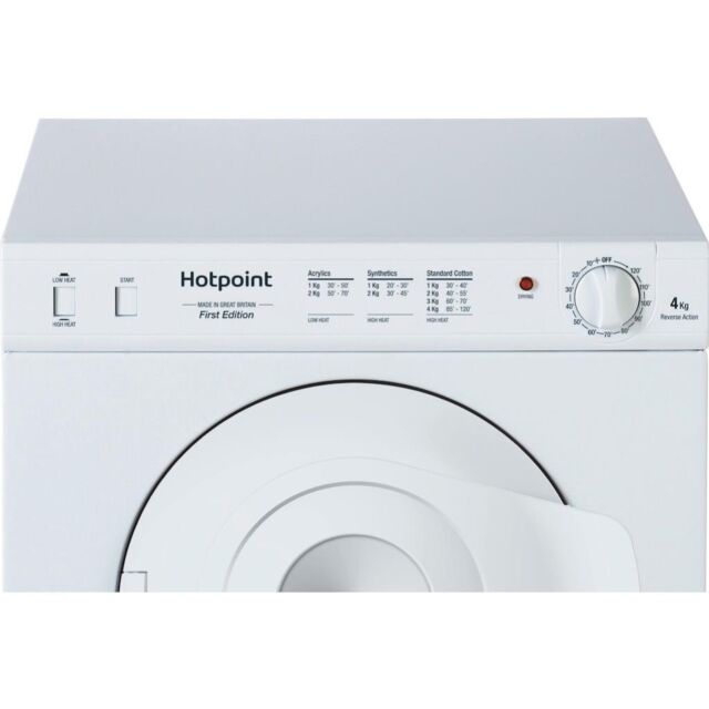 Hotpoint NV4D 01 P (UK) Vented Tumble Dryer - White
