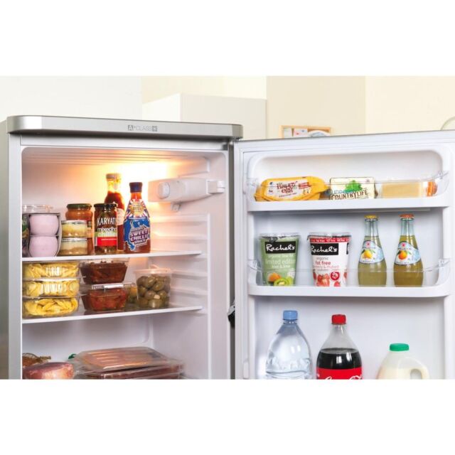 Indesit IBD 5515 B 1 Fridge Freezer - Silver