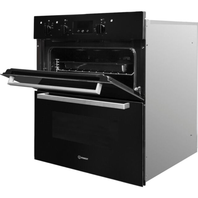 Indesit Aria IDU 6340 BL Electric Built-Under Oven - Black