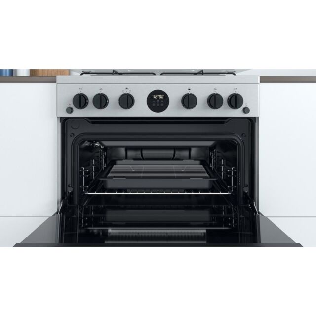 Indesit ID67G0MCX/UK Double Cooker - Inox