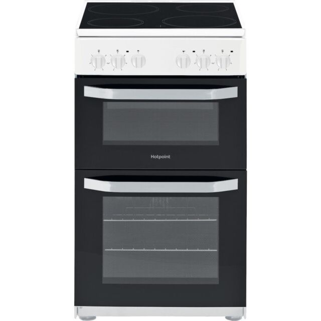 Hotpoint HD5V92KCW/UK Cooker - White