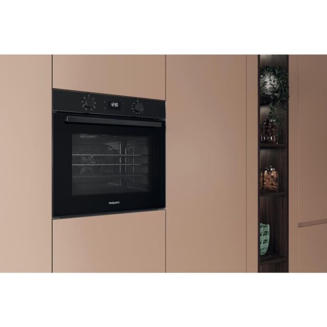 Hotpoint HO455CBUK Built-In Single Oven - Black