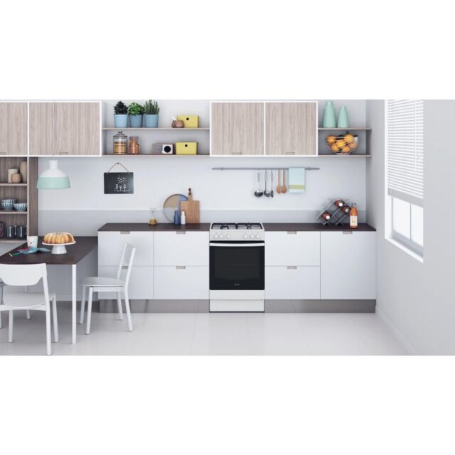 Indesit IS67G1PMW/UK Freestanding 60cm Gas Cooker