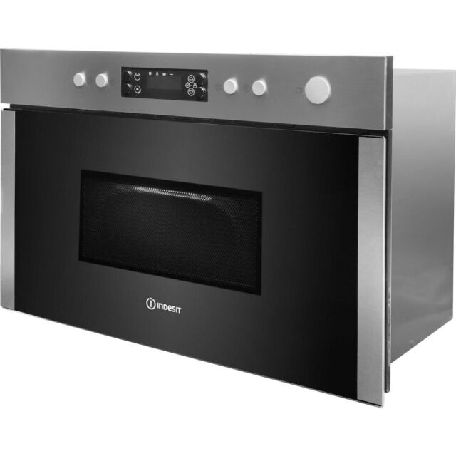 Indesit MWI 5213 IX Built-In Microwave in Stainless Steel