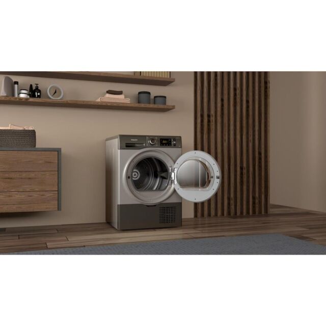 Hotpoint H3 D81GS UK Condenser Tumble Dryer - Graphite