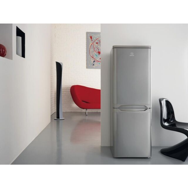 Indesit IBD 5517 S UK 1 Fridge Freezer - Silver