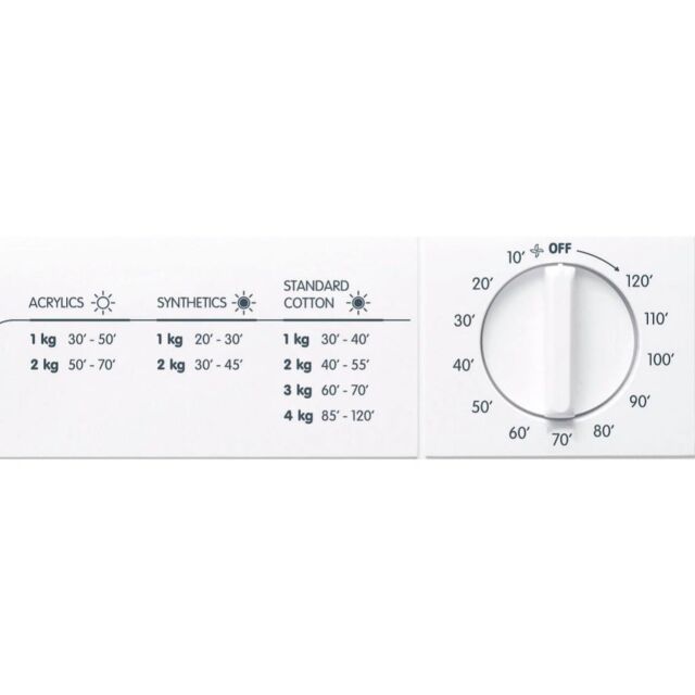 Indesit NIS41V 4kg Vented Tumble Dryer - White
