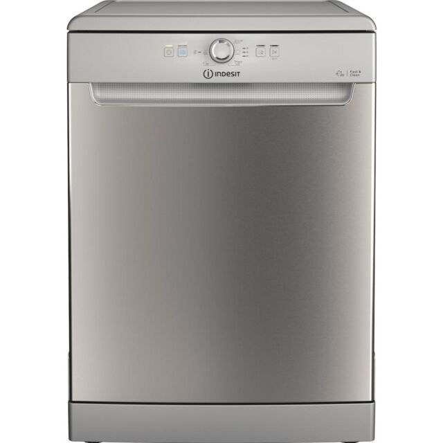 Indesit DFE 1B19 X UK Dishwasher - Silver