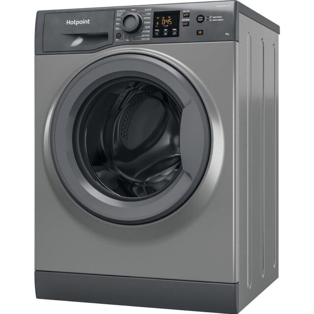 Hotpoint NSWF 946 GG UK Anti-Stain 9kg 1400rpm Washing Machine - Graphite